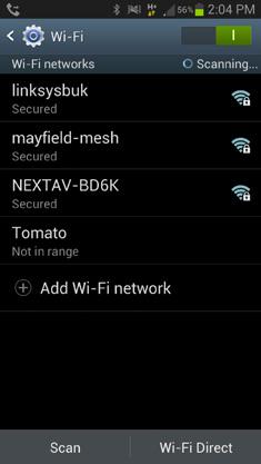 13. Android Client Utility Search and locate the free NEXTAV app called NEXTAV WIFI DRIVE from the Google Play Store.