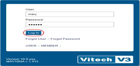 org, navigate to the Employers Home page and click on ESS Log-in. 2. Enter your login credentials. 3.