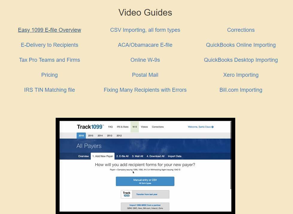 At the bottom of the website there is a video guide library that is very helpful reviewing the upload and filing process.