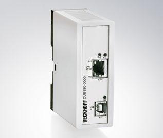 CU8871, CU8880 CU8871 USB CFast slot 134 The CU8871 offers a CFast socket with USB connector in a compact housing for DIN rail mounting.