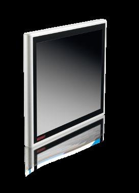 The capacitive touch technology provides the typical convenient operation of all Beckhoff multi-touch panels.