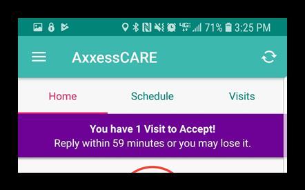 The organization will now determine whose application they will accept (if there s more than one) in the AxxessCARE desktop application.
