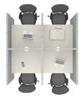 Individual quiet working pods above image shows a three tier wall (chairs, lights and power not included) BT Code description dimensions Verco code price Single person - Quiet working pod.
