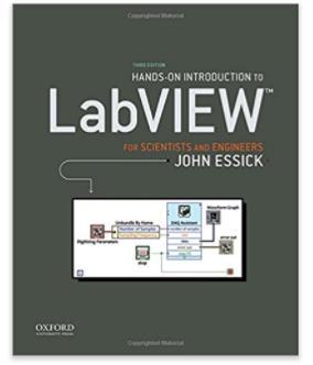 Recommended additional book Hands-On Introduction to LabVIEW for Scientists and