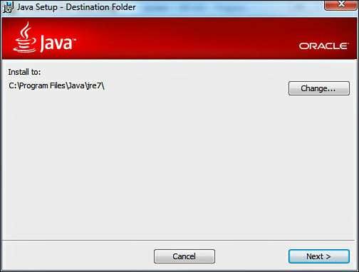 you can select from the respective drop-down lists to choose the list of features in the category you want to install. The dialog box also asks for a drive location where you want to install the JDK.