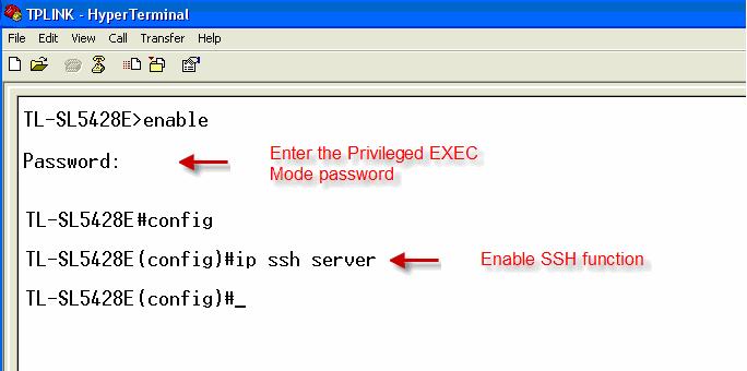 Figure 1-16 Enable SSH function Password Authentication Mode 1. Open the software to log on to the interface of PuTTY.