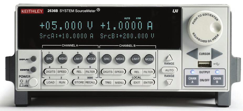 In addition to the Series 2600B System SourceMeter Instrument, you should have received: 1. Keithley USB flash drive containing the Model 2400 software emulation personality script. 2. Interlock DB-25 male connector kit hardware.