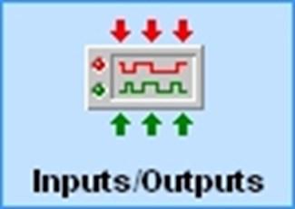 Status of digital inputs and relay outputs For all pages,