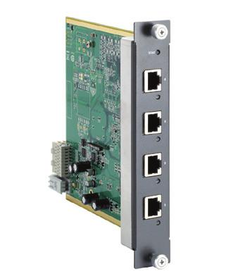 IM-G7000 Series 4G-port Gigabit Ethernet interface modules for ICS-G7700/G7800 series modular managed Ethernet switches Gigabit Ethernet Modules, IM-G7000 Series IM-G7000-4GTX IM-G7000-4GSFP Fiber