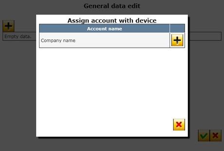 58 4TimeWeb Short Manual Confirm to add the device Assigning a client device to an account Select the Devices option from the menu.