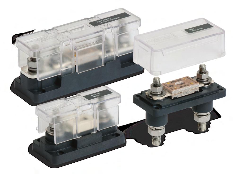 ANL Fuse Holders ANL Fuse Holders These ANL fuseholders offer unparalleled circuit protection choice for both the installer and end-user.