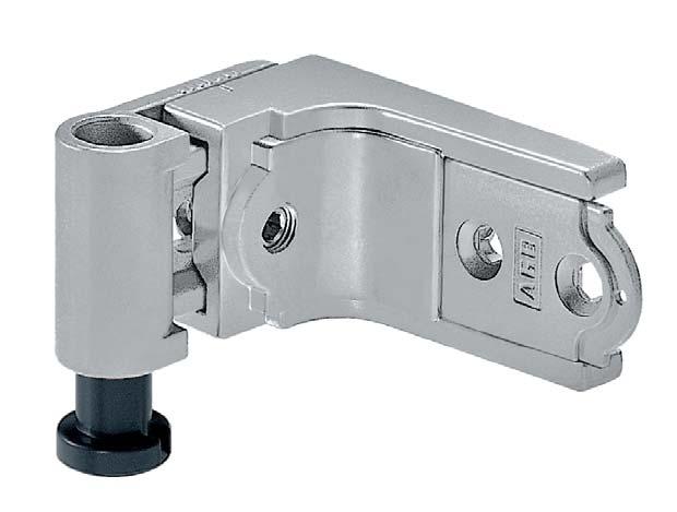 Components Sash hinge The sash hinge is of one type and nono-handed. It can be used in all typologies, in the flush, rebated and overlapped closure systems.
