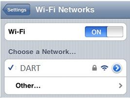 3. Tap Wi-Fi to check the settings. 5.