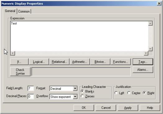 ROCELL FACTORYTALK VIEW 12 (15) 8. Repeat the process for "Display2," but now directly reference an object in the server.