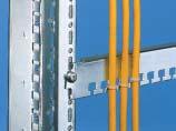 Support of the mounting frame on the enclosure frame, coupled with its robust design, ensures a high load capacity.