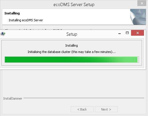 (similar) 2.22: ecodms Server: Installing ecodms Server Fig. (similar) 2.