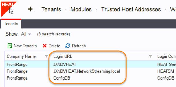 1. HEAT SDK Web Services URL: The SDK Web Services URL for the HEAT instance (e.g., https://heat.example.com/serviceapi/ FRSHEATIntegration.asmx) 2. HEAT Username: The username of the API account. 3.