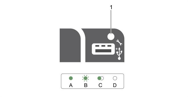 Convention Status Condition C Link indicator is amber The NIC is connected to a valid network at less than its maximum port speed.