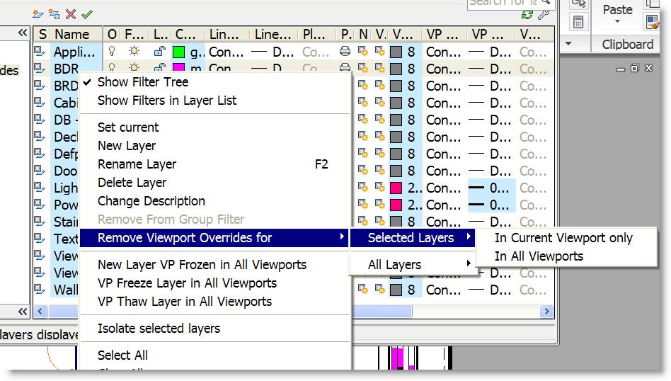 3-3 Layer Manager Enhancements Modeless Dialog Layer manager is now a modeless dialog allowing you to leave it open while working. This allows you to dock it, hide it or anchor it like other dialogs.