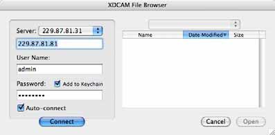 Browse local or network drives and select one or more MXF files you want to import, and click Open. MXF Import automatically converts each MXF file to a QuickTime movie (.