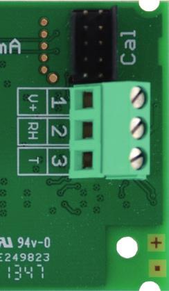measurement electronics inside the sensing probe off = no power supply or main board failure Blue LED - information during setup with the optional E+E Confi guration Kit: on = E+E