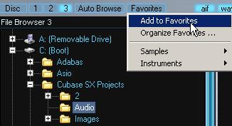 Auto Browse will index the results and remember the paths to all compatible files that are found.