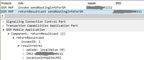 SMS Home Routing bypass with malformed Application Context 1. SRI4SM Request: MSISDN Malformed ACN STP 1.
