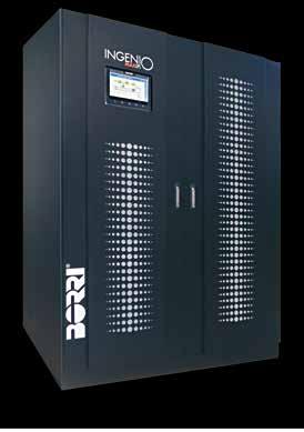 Borri INGENIO MAX offers low Total Cost of Ownership (TCO) with very high efficiency and compact design supplying reliable uninterrupted quality power to all critical applications.