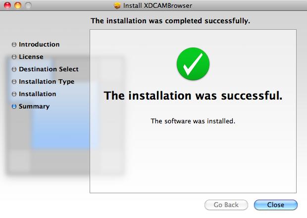 To uninstall the application Perform steps 1 to 5 in Installing from the CD-ROM (page 13), and double-click XDCAMBrowserUninstaller.