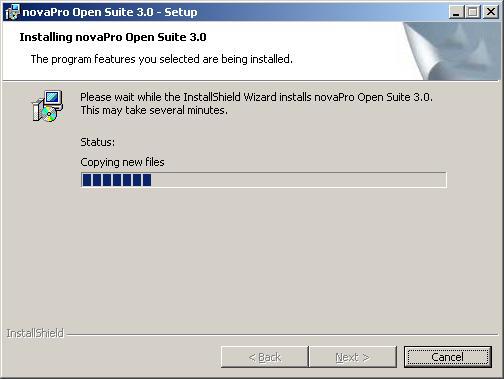 Introduction to the Application 6. Make your selection and then click Install to perform the installation procedure. 7.