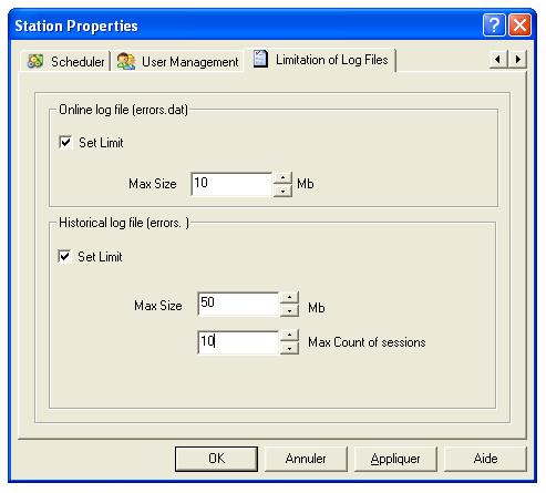 Formatting Log File Limitation The. To enable User Management Properties: 1.
