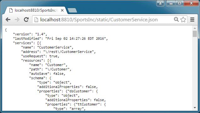 Data Object Service contains details ab