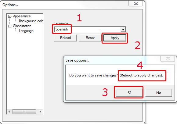 assigned by users. To apply changes click the Apply button. 3. Change the language (Fig. 18b).