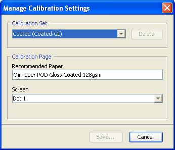 CALIBRATION 51 Recommended paper and print settings You can check the recommended paper and print settings for a particular output profile using Profile Manager and Calibrator.