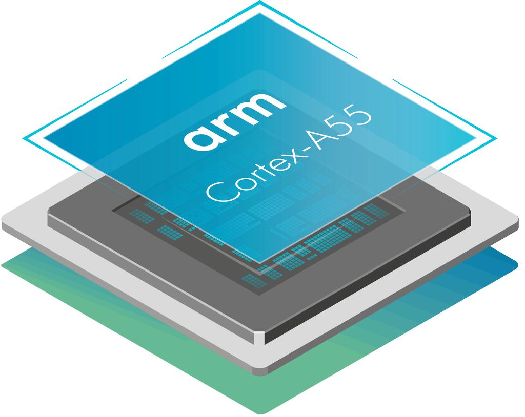 New DynamIQ-based CPUs for new possibilities Cortex-A75 Cortex-A55 Geekbench v4 1.34x Geekbench v4 1.22x Octane 2.0 1.48x Octane 2.0 1.14x LMBench memcpy 1.16x LMBench memcpy 1.97x SPECFP2006 1.