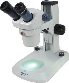 BOECO STEREO MICROSCOPE MODEL BS-80 Specification BS-80: Optical system: Binocular head inclined at 45 Interpupillary Distance 55-75 mm Eyepiece dioptric adjustment range ± 5D Working distance: 100
