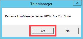 With that said, let s remove RDS2 from the Admin Console on RDS1. 6.