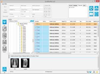 Or simply drag individual DICOM files, folders or zip archives containing