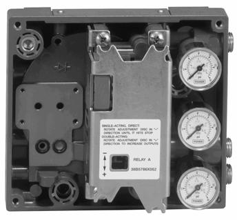 DVC6200f Digital Valve Controller Maintenance and Troubleshooting Instruction Manual Replacing the I/P Filter A screen in the supply port beneath the I/P converter serves as a secondary filter for