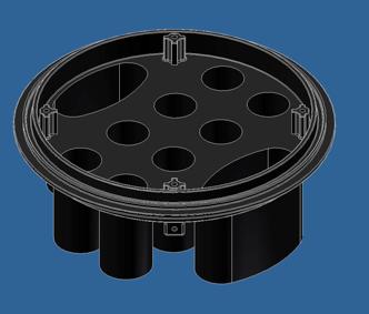 HighDensity trays increase capacity. Standard delivered with valve. FOCUSODC is available in three diffrent port configurations.