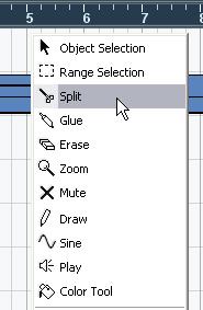 There are different tools for different windows. Tools can be selected in four ways: By clicking the corresponding tool icon on the toolbar.