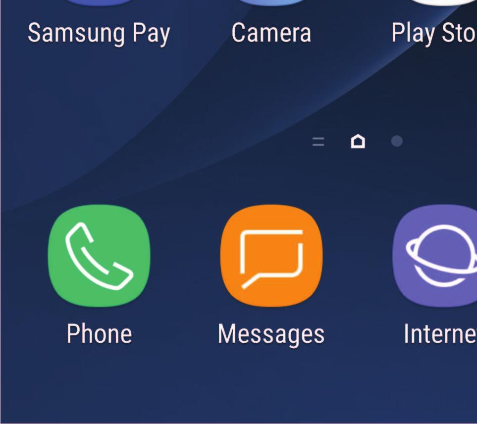 screen indicator App shortcuts