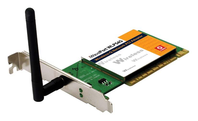 Chapter 1 Introduction 1: Introduction Compex iwaveport WLP54G is a 54Mbps PCI