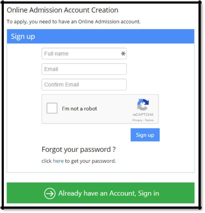 Go to http://onlineadmission.numl.edu.pk/ 1. Register an account To apply you need to have an NUML admissions account. Click on the Register link to create account.