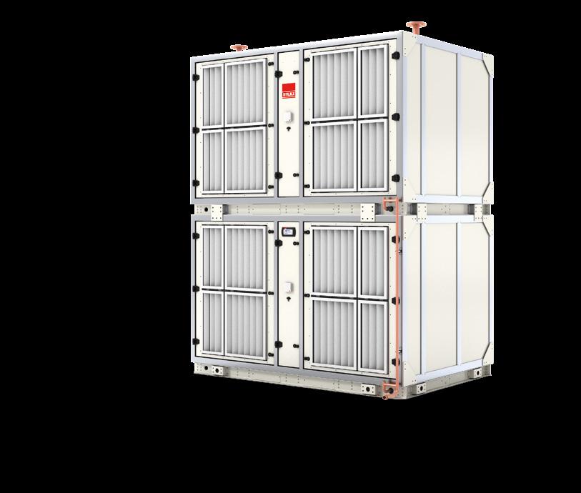 The unique design provides larger supply area enabling maximum cooling density, and allowing taller server racks with denser IT load per unit area.