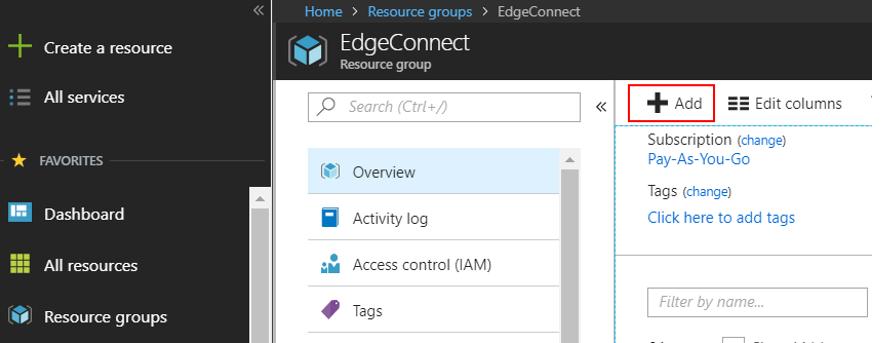 Create the LAN0 network interface on the Azure Portal Follow these steps to create the LAN0 network interface on the Azure Portal. 1.