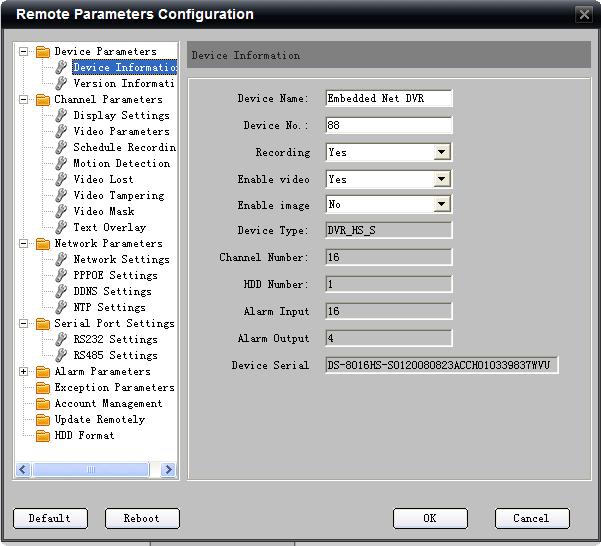 Chapter 6 PTZ Control 6.1 RS-485 Parameters Configuration Before PRTZ operations, please make sure that RS-485 parameters has been correctly configured by client software.
