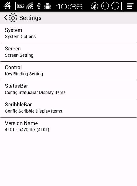 6.6.1 Application Setting To perform full settings of Neo Reader 2.