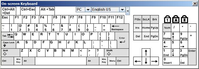 Chapter 5. The User Interface Selecting Platforms The On-screen Keyboard supports the Sun platform as well as the PC. To select the platform, do the following: 1.