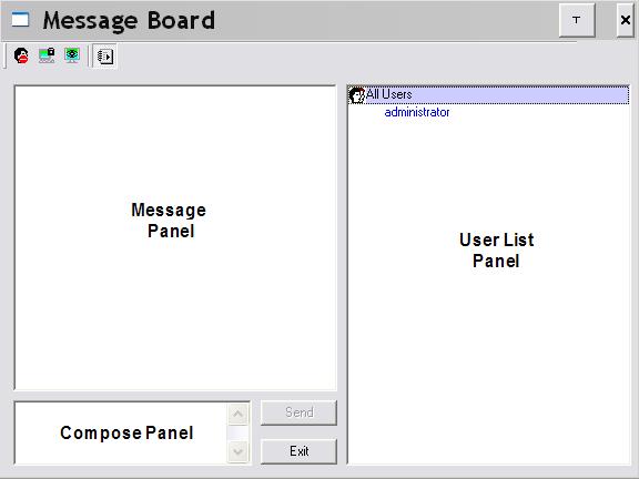 The Message Board The KVM Over the NET switch supports multiple user logins, which may cause access conflicts.